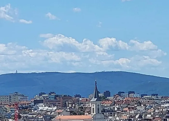 Luxury Penthouse Wien 2 Dachterrassen Fuer 8 Pers דירה *