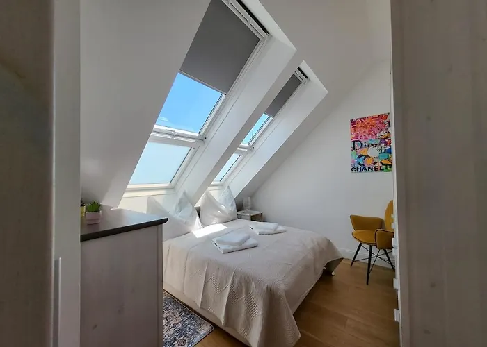 Luxury Penthouse Wien 2 Dachterrassen Fuer 8 Pers דירה *