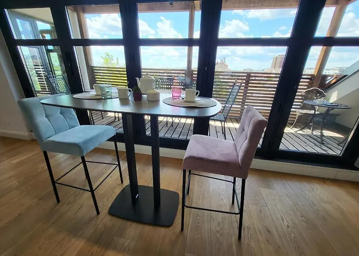 Luxury Penthouse Wien 2 Dachterrassen Fuer 8 Pers * וינה