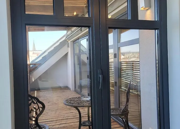Luxury Penthouse Wien 2 Dachterrassen Fuer 8 Pers דירה *