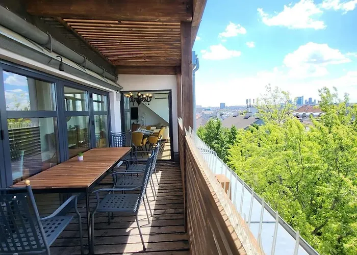 דירה Luxury Penthouse Wien 2 Dachterrassen Fuer 8 Pers *