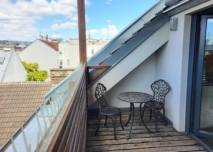 דירה Luxury Penthouse Wien 2 Dachterrassen Fuer 8 Pers *