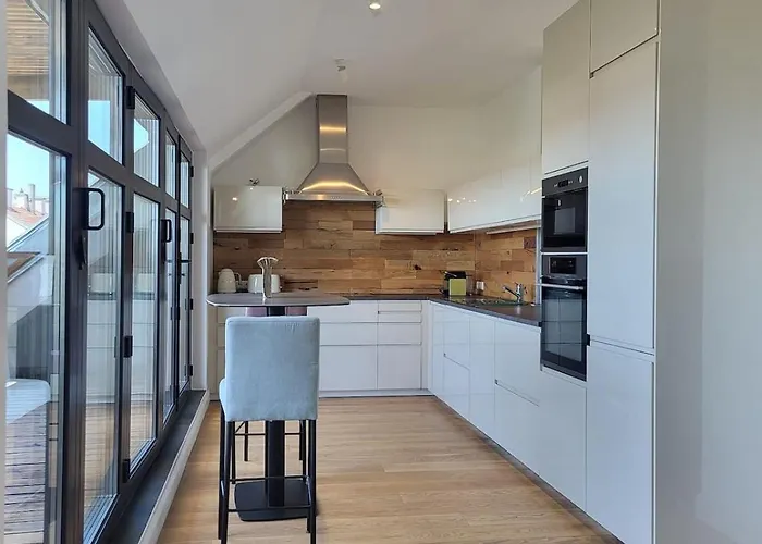 Luxury Penthouse Wien 2 Dachterrassen Fuer 8 Pers דירה וינה