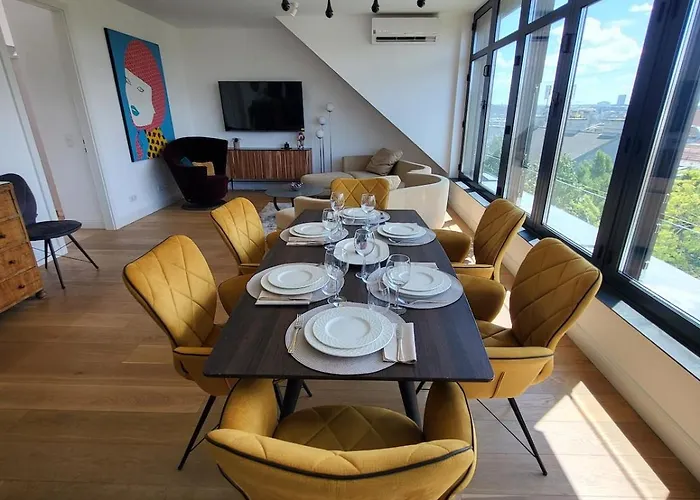 דירה Luxury Penthouse Wien 2 Dachterrassen Fuer 8 Pers *