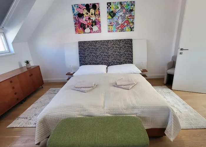 Luxury Penthouse Wien 2 Dachterrassen Fuer 8 Pers * וינה